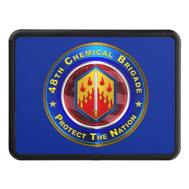 48th Chemical Brigade Hitch Cover (Front)