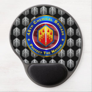 48th Chemical Brigade “Proven In Battle” Gel Mouse Pad