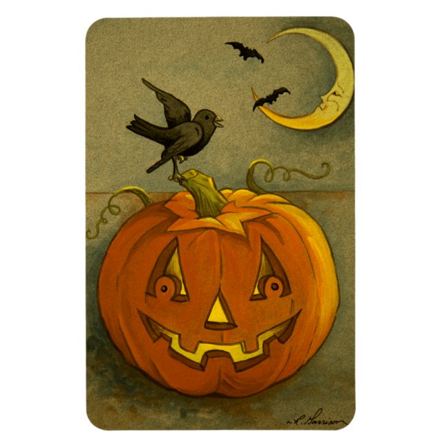4923 Halloween Magnet (Vertical)