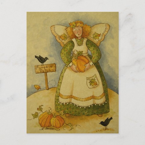 4929 Harvest Angel Postcard