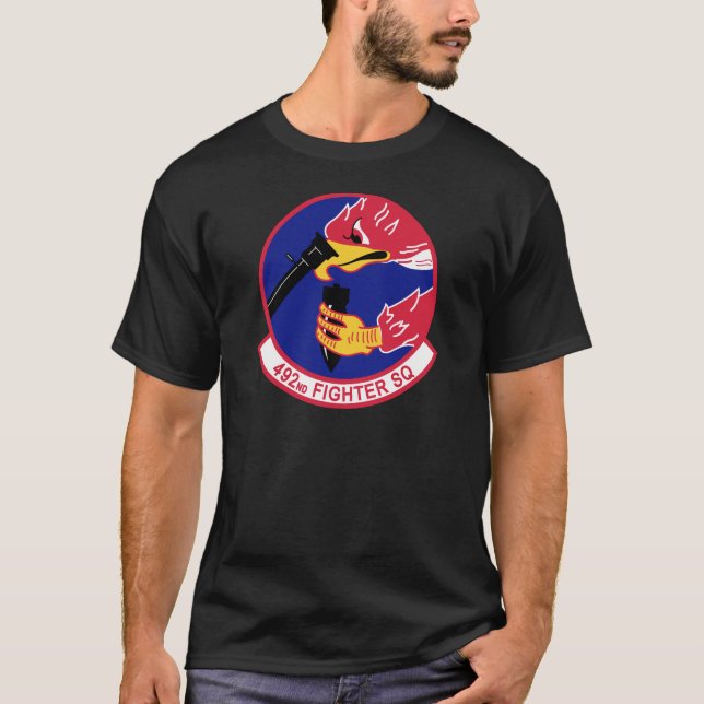 492nd Fighter Squadron T-Shirt (Front)