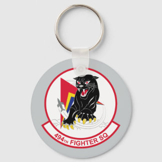 494th Fighter Squadron Keychain