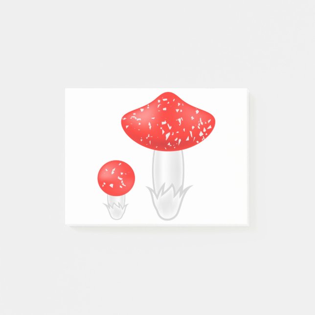 4991Poisonous Mushrooms Post-it Notes (Front)