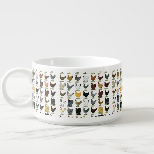 49 Chicken Hens Bowl (Right)