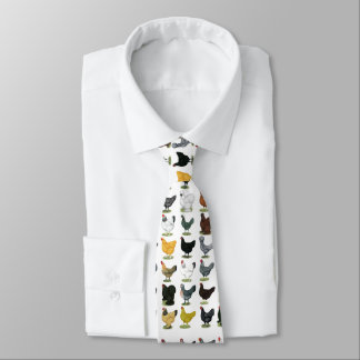 49 Chicken Hens Neck Tie