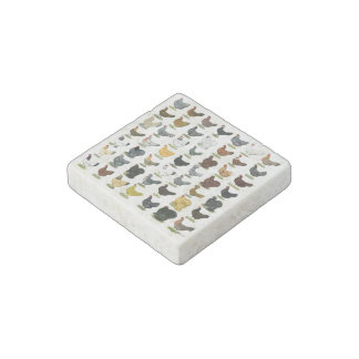 49 Chicken Hens Stone Magnet