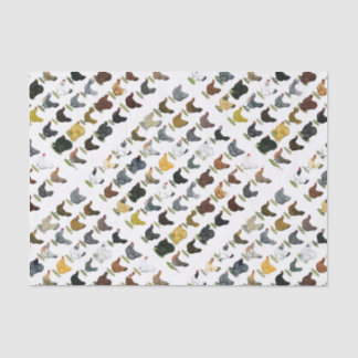 49 Chicken Hens Tissue Paper