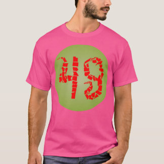 49 Mountains Logo Baseball Sleeve T-Shirt