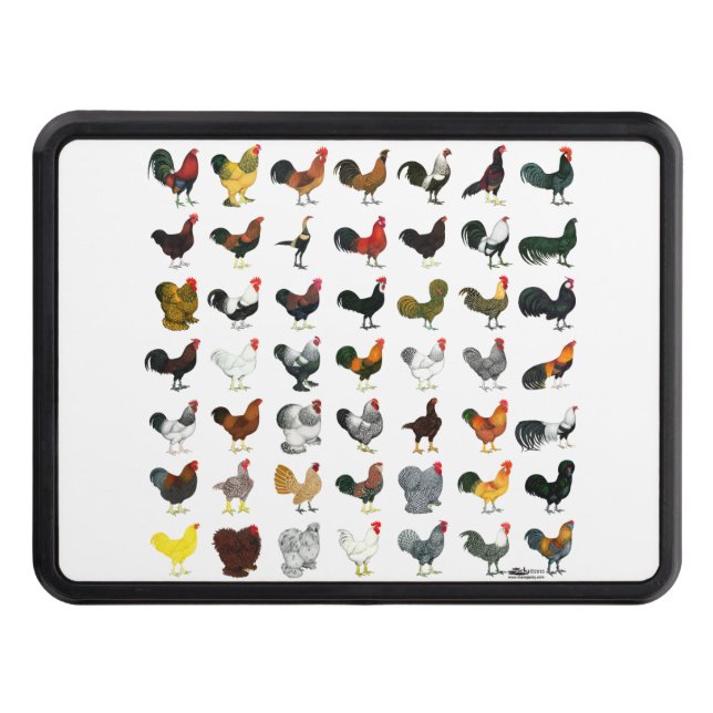 49 Roosters Hitch Cover (Front)