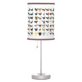 49 Roosters Table Lamp (Right)