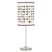 49 Roosters Table Lamp (Back)