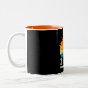 49 Year Old Bday 1976 Vintage 49th Birthday Women Two-Tone Coffee Mug