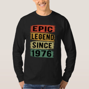 49 Years Old Bday 1976 Epic Legend 49th Birthday T-Shirt