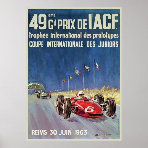 49eme Grand Prix De LACF Reims Poster