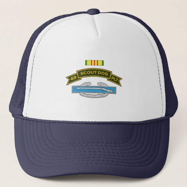49th IPSD w CIB Trucker Hat (Front)