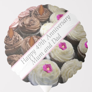 49th Wedding Anniversary Balloon