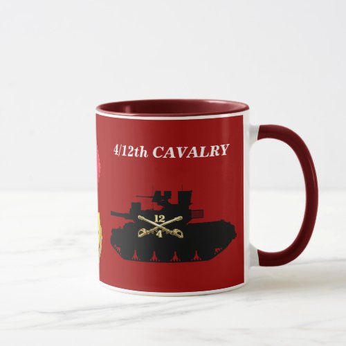 412th Cavalry M551 Sheridan Mug