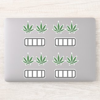 4:20 ganja smile, marihujana emoji, pot leafs sticker