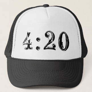 4:20 Trucker style hat Very hot