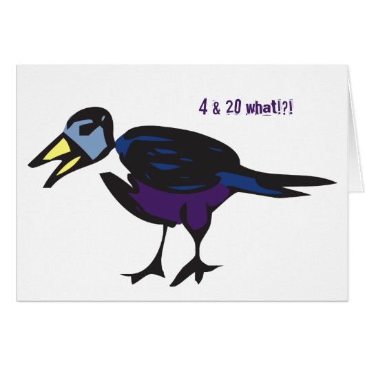4 & 20 what!?! cards (Front Horizontal)