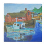 4.25&quot; X 4.25&quot; Ceramic Tile, Coaster - Rockport at Zazzle