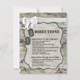 4.25x5.5 Direction Card Army Air Force OCP Camo