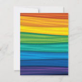 4.25x5.5 Direction Card lgbtq rainbow flag lesbian (Back)