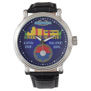 4/47th Inf. 9th Div. CIB ATC Watch