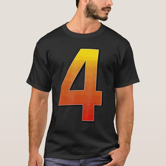 4 4th Birthday T-Shirt (Front)