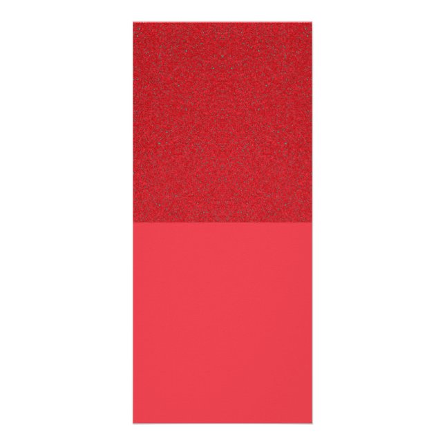 4″×9″ Dual-Finish Red Rack Card (Glitter Top) (Front)