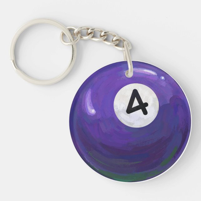 4 Ball Keychain (Front)