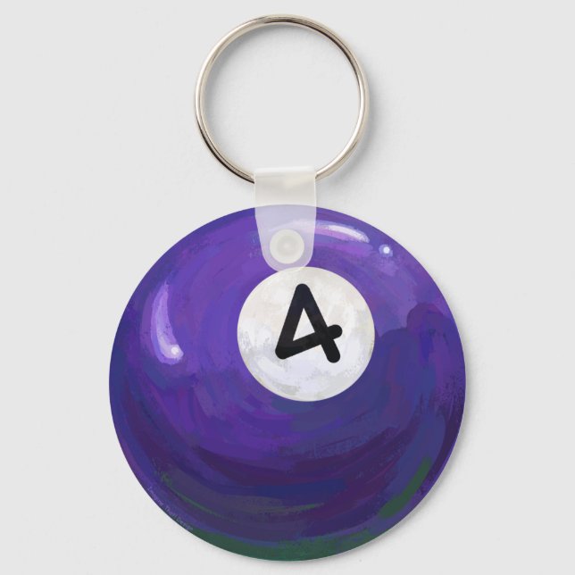 4 Ball Keychain (Front)