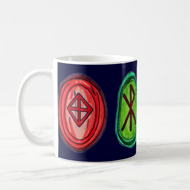 4 Bind Runes Mug (Left)