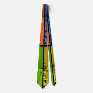 4 Buildings Neck Tie