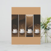 4 Coffee Cups in vector (Standing Front)
