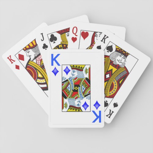 4 Color Deck of Poker Playing Cards