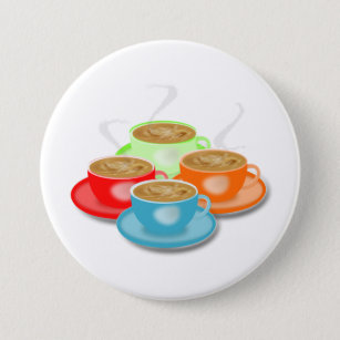 4 Cups of Coffee Button