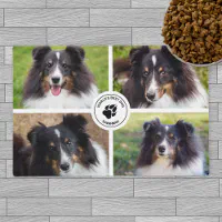 Marble Dog Pet Placemat, Personalized Pet Food Mat, Dog Lovers Gifts