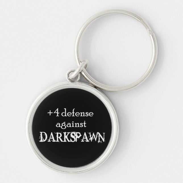 +4 defence against darkspawn keychain (Front)
