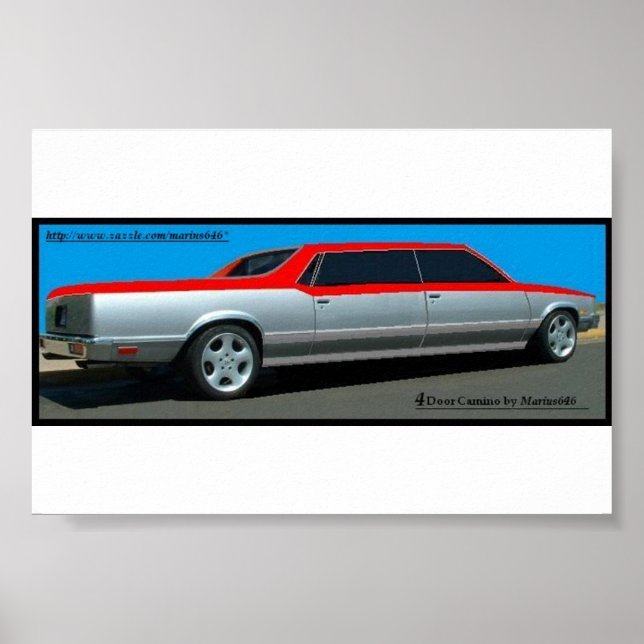 4 Door El Camino by Marius646 Poster (Front)