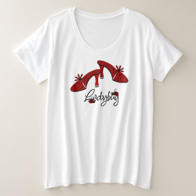 #4 Double sided Pick your size!  Plus Size T-Shirt (Design Front)