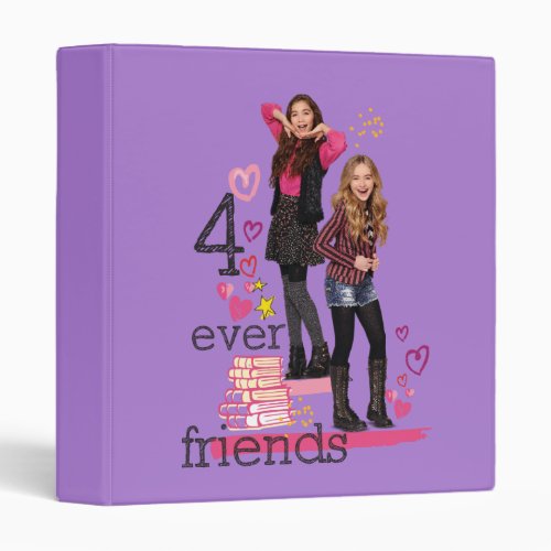 4 Ever Friends 3 Ring Binder