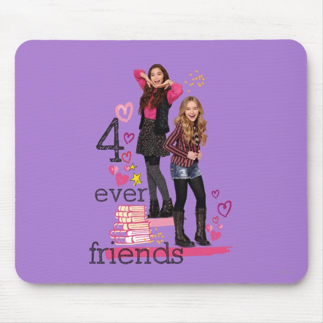 4 Ever Friends Mouse Pad (Front)