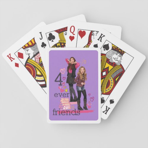 4 Ever Friends Playing Cards