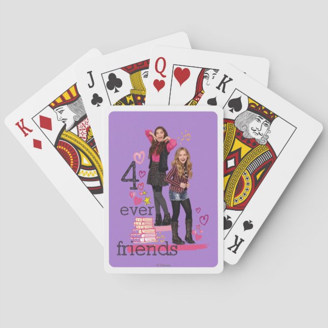 4 Ever Friends Poker Cards (Back)