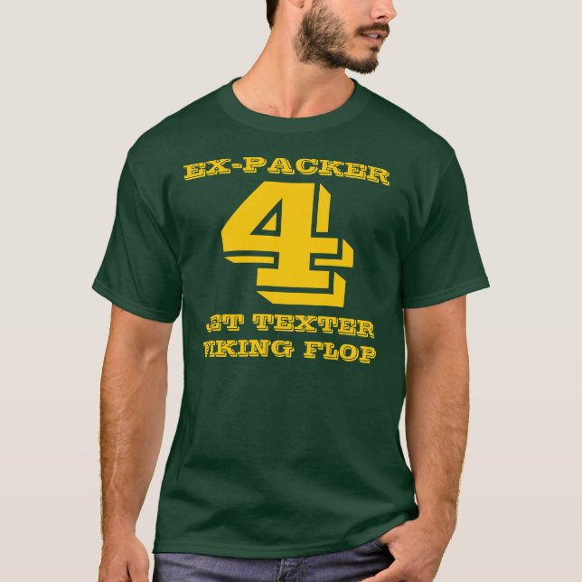 4, EX-PACKER, JET TEXTER, VIKING FLOP T-Shirt (Front)