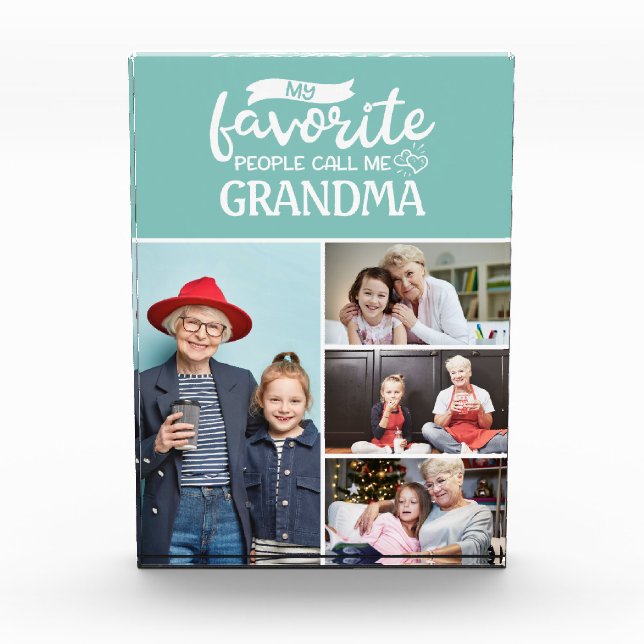 4 family photo collage block (Front)