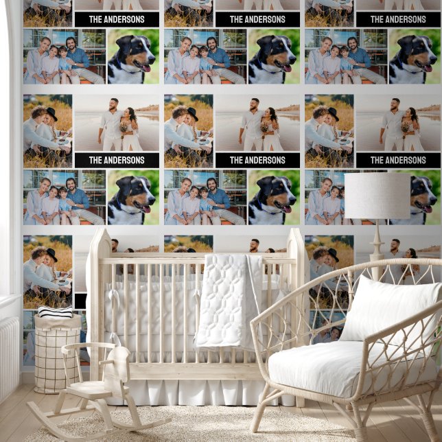 4 Family Photo Collage Template Wallpaper Wallpaper (Kids)