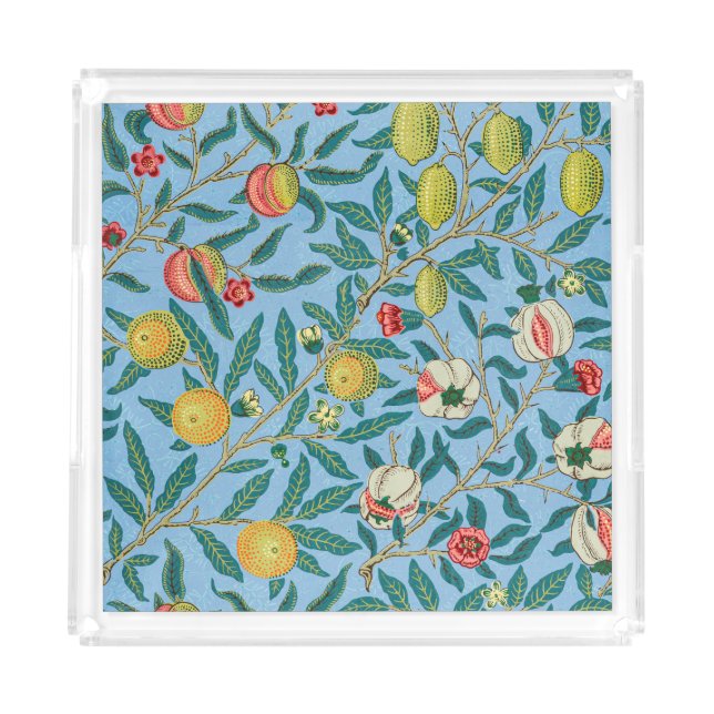 4 fruits painting acrylic tray (Front)