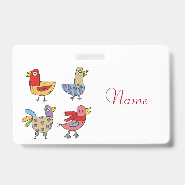 4 Funny Birds Thunder_Cove  Badge (Front)